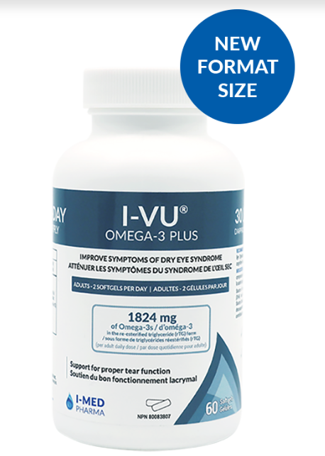 I-VU® OMEGA-3 PLUS - SUPPLEMENTS  - 30 Day Supply