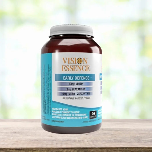 Vision Essence: Early Defence-  Eye Supplement - Dr Ana Juricic - Low Vision Optometrist