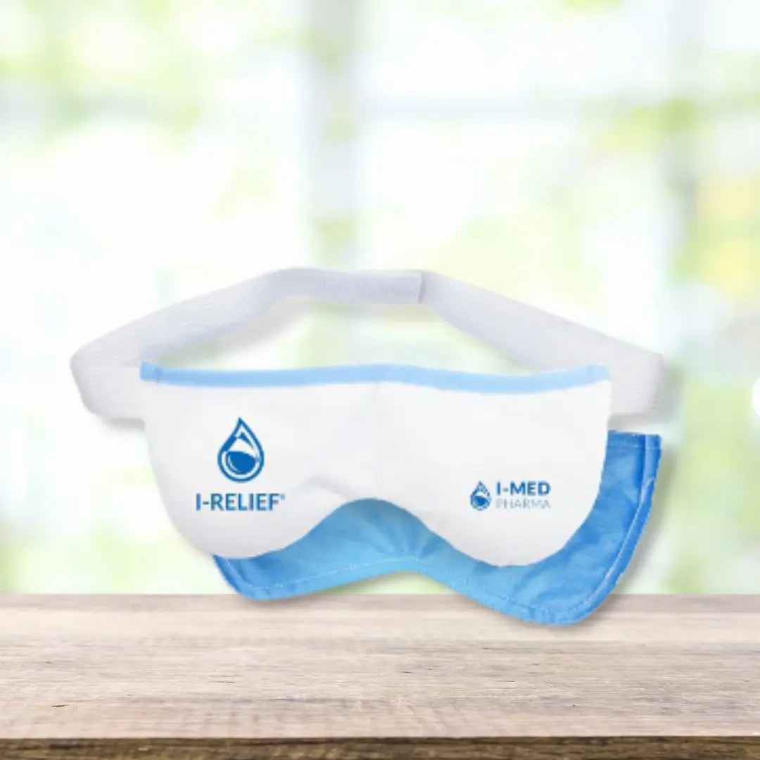 I-RELIEF™ hot & cold therapy eye mask. - Dr Ana Juricic - Low Vision Optometrist